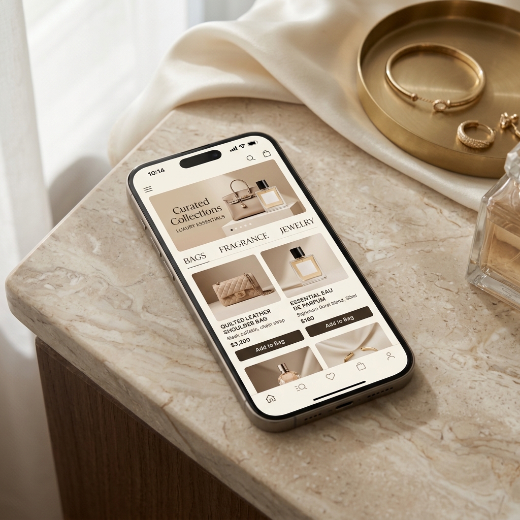 Marque App Mockup